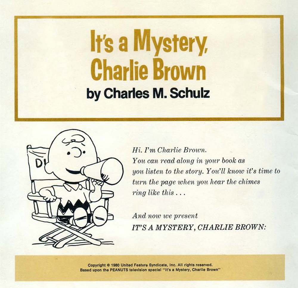It's A Mystery, Charlie Brown (02),绘本,绘本故事,绘本阅读,故事书,童书,图画书,课外阅读